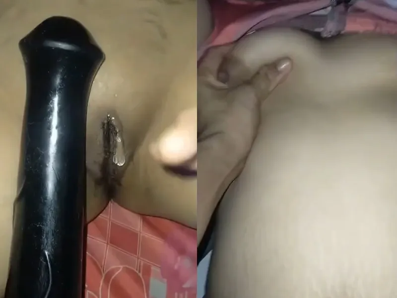 Cô bạn gái xinh tươi vú ngon cô bé múp móc lồn bằng sextoy cực sướng
